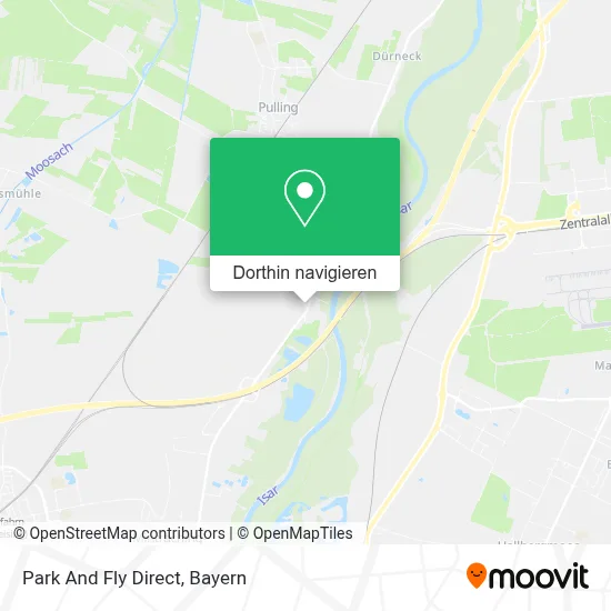 Park And Fly Direct Karte