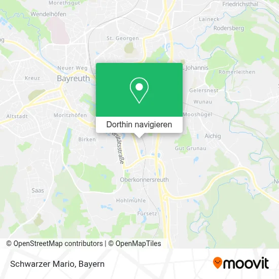 Schwarzer Mario Karte