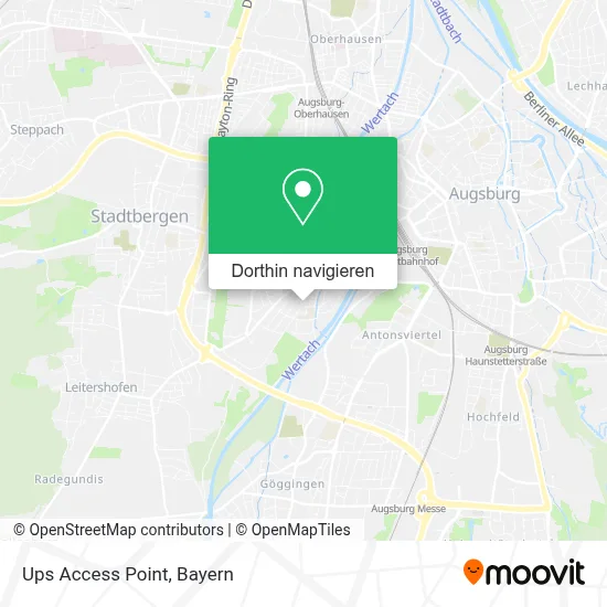Ups Access Point Karte