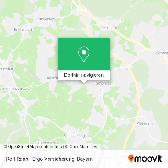 Rolf Raab - Ergo Versicherung Karte