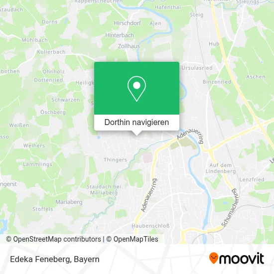 Edeka Feneberg Karte