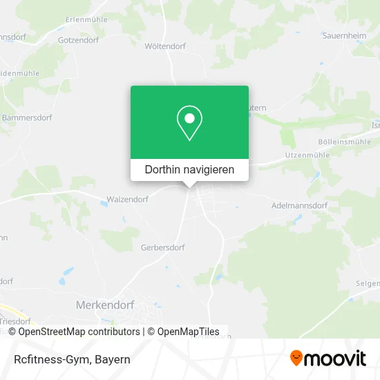 Rcfitness-Gym Karte