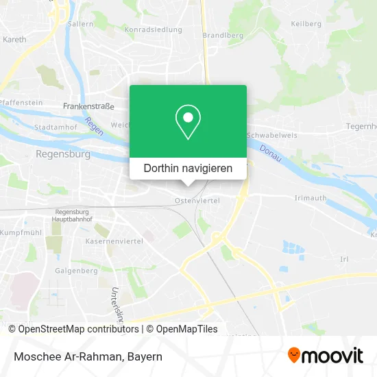 Moschee Ar-Rahman Karte