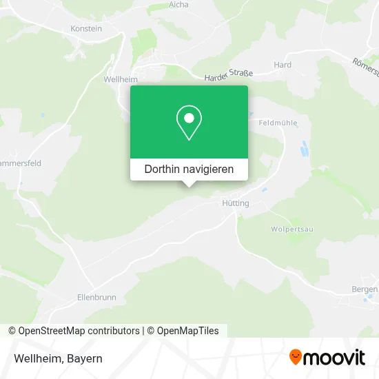 Wellheim Karte