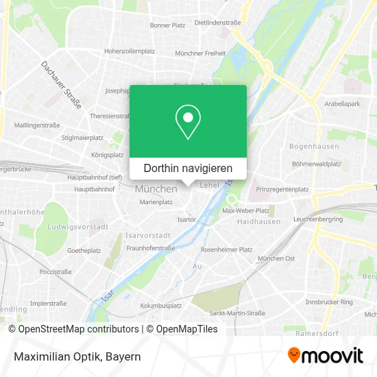 Maximilian Optik Karte