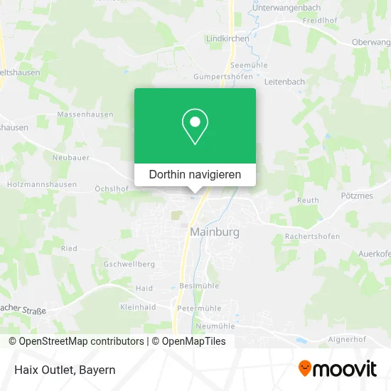 Haix Outlet Karte