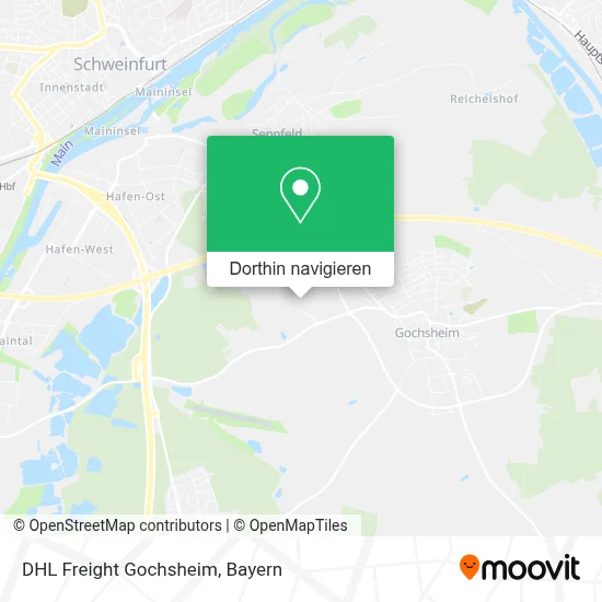 DHL Freight Gochsheim Karte