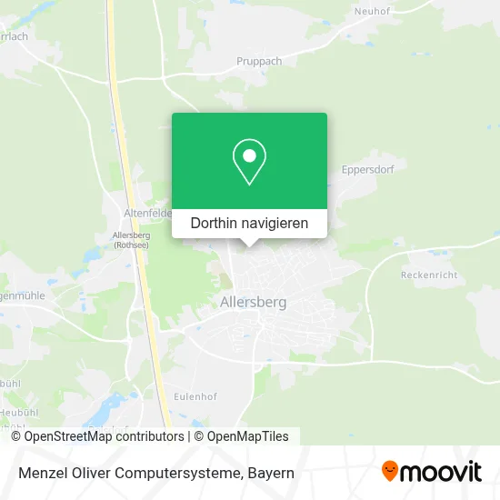 Menzel Oliver Computersysteme Karte