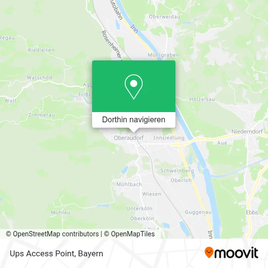 Ups Access Point Karte