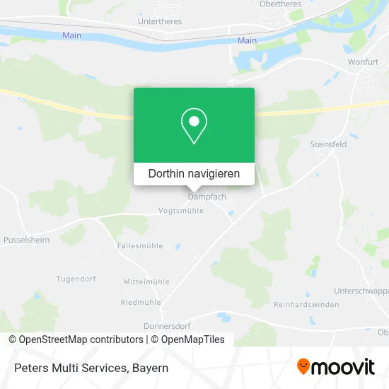 Peters Multi Services Karte
