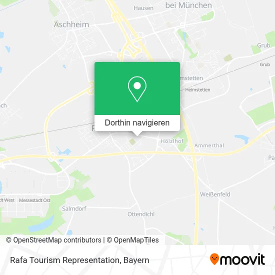 Rafa Tourism Representation Karte