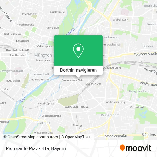Ristorante Piazzetta Karte