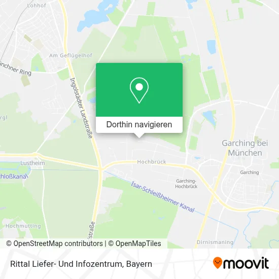 Rittal Liefer- Und Infozentrum Karte