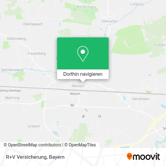 R+V Versicherung Karte