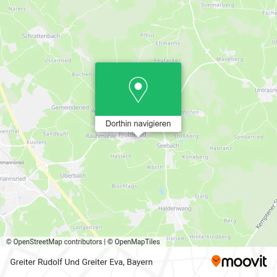 Greiter Rudolf Und Greiter Eva Karte