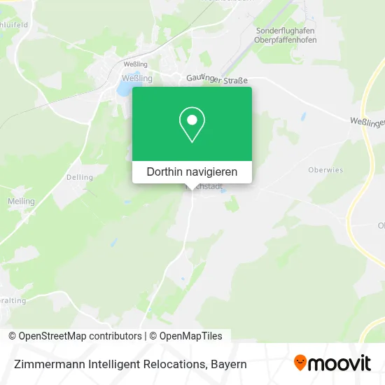 Zimmermann Intelligent Relocations Karte
