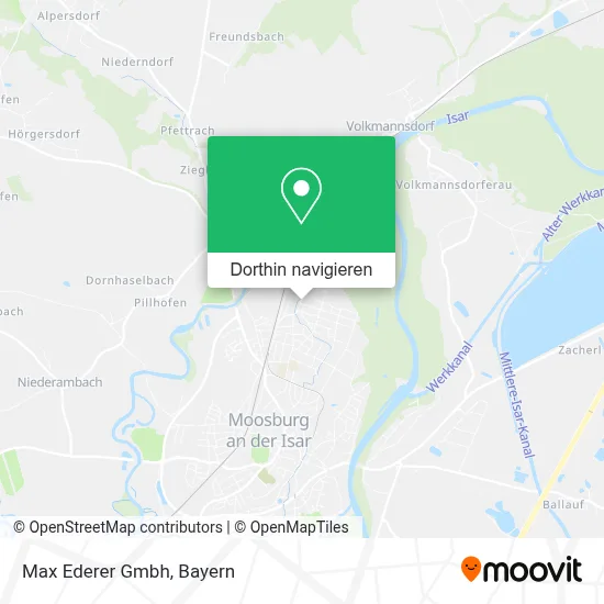 Max Ederer Gmbh Karte