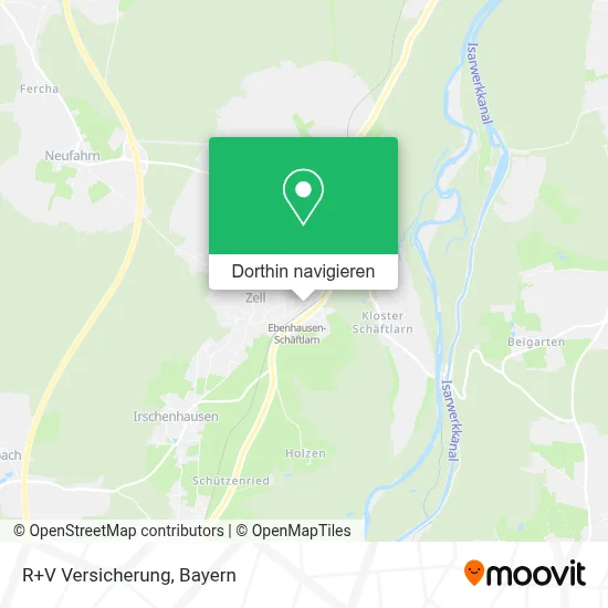 R+V Versicherung Karte