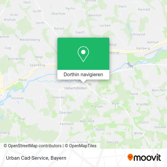Urban Cad-Service Karte