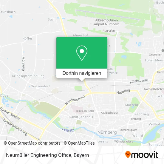 Neumüller Engineering Office Karte