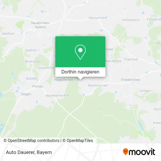 Auto Dauerer Karte