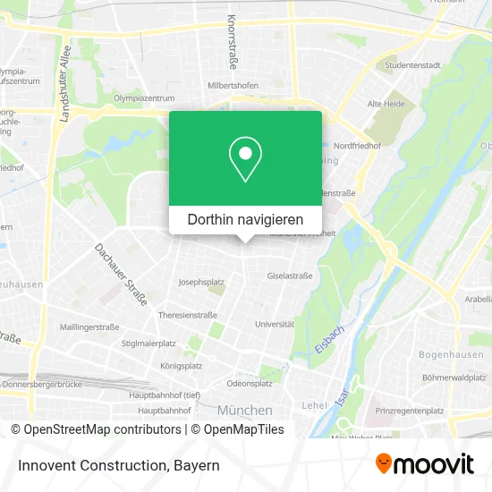 Innovent Construction Karte