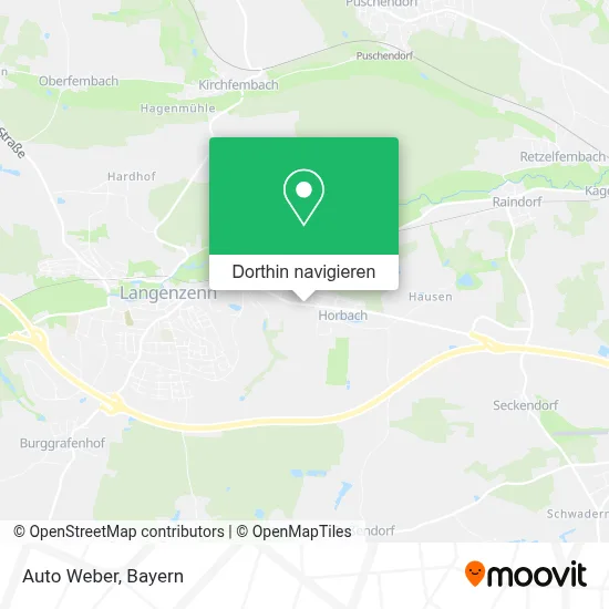 Auto Weber Karte