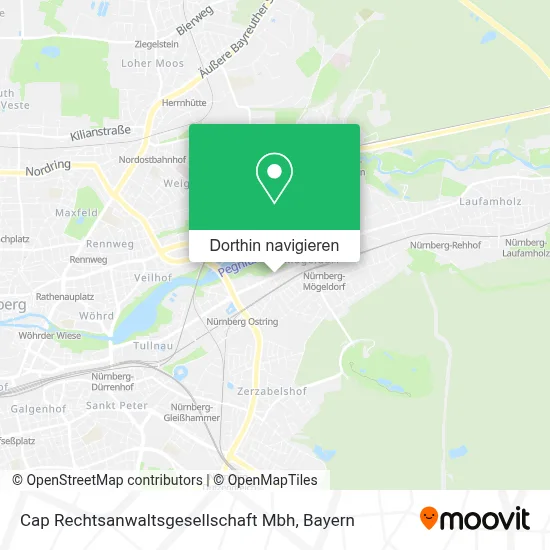 Cap Rechtsanwaltsgesellschaft Mbh Karte