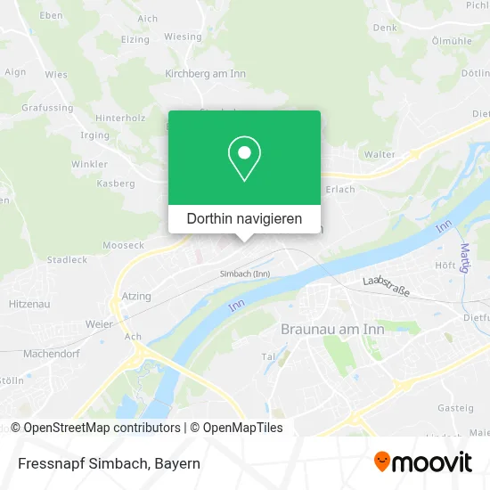 Fressnapf Simbach Karte