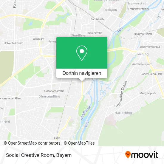 Social Creative Room Karte