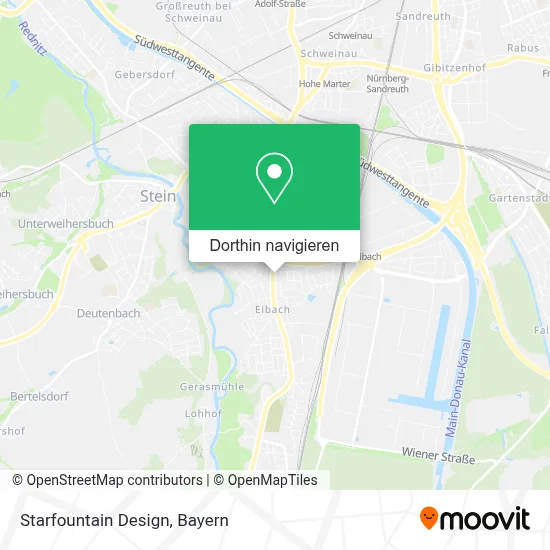 Starfountain Design Karte