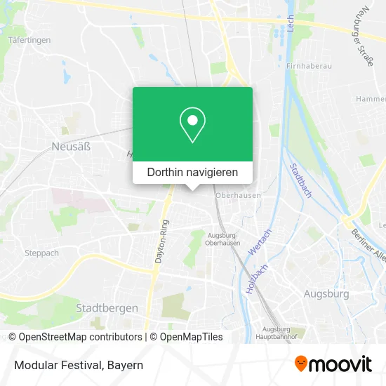 Modular Festival Karte