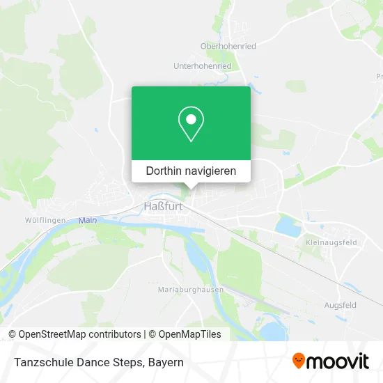 Tanzschule Dance Steps Karte
