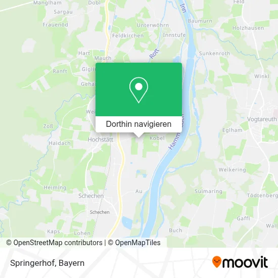 Springerhof Karte