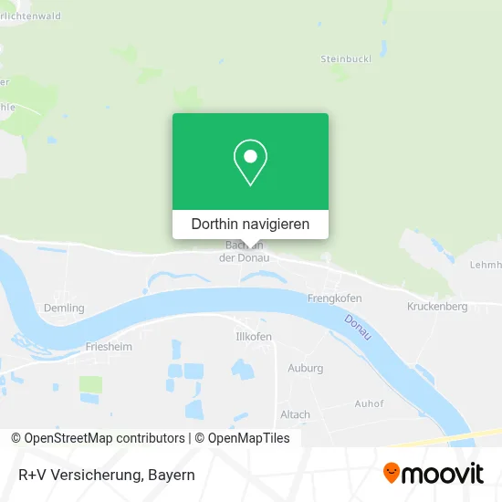 R+V Versicherung Karte