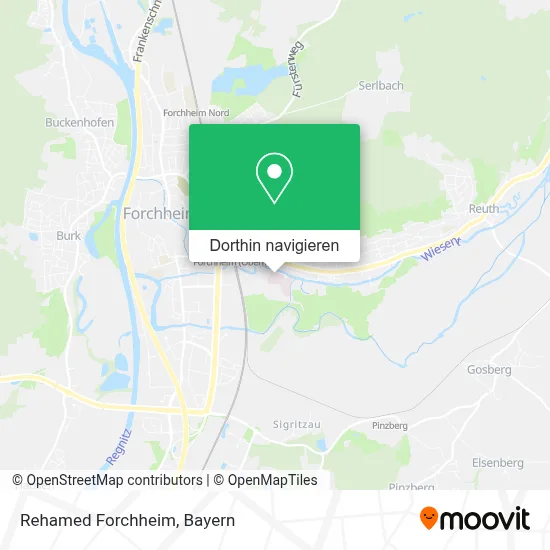 Rehamed Forchheim Karte