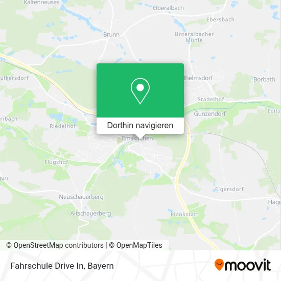 Fahrschule Drive In Karte