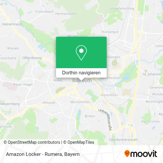 Amazon Locker - Rumera Karte