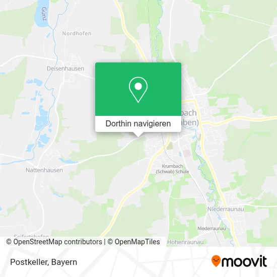 Postkeller Karte