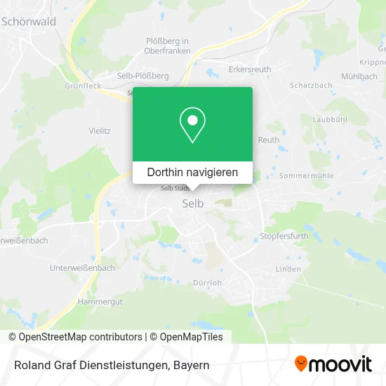 Roland Graf Dienstleistungen Karte