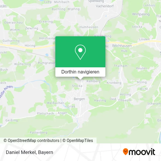 Daniel Merkel Karte