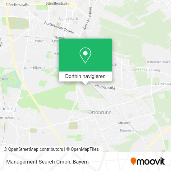 Management Search Gmbh Karte