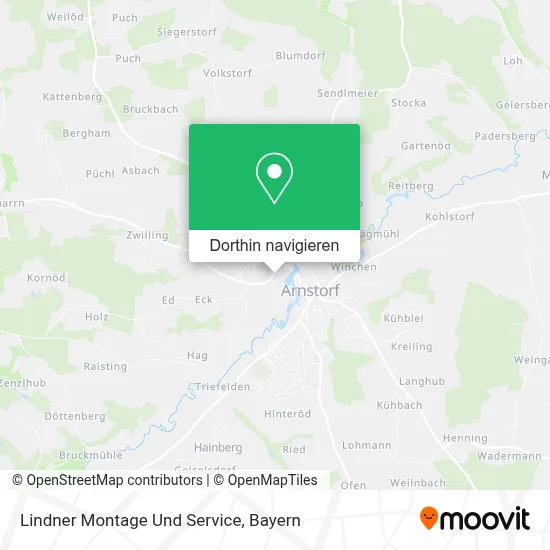 Lindner Montage Und Service Karte