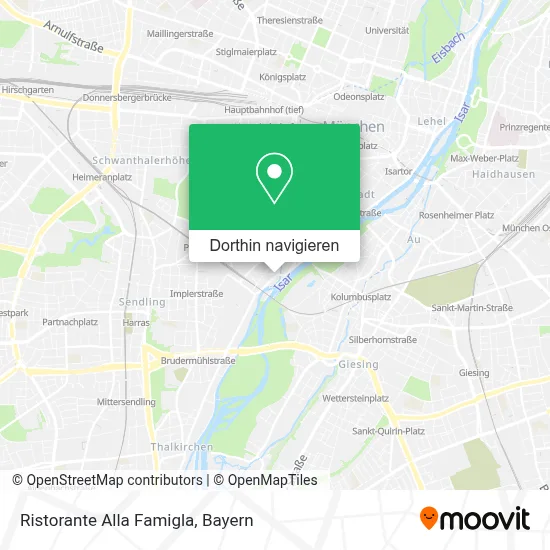 Ristorante Alla Famigla Karte