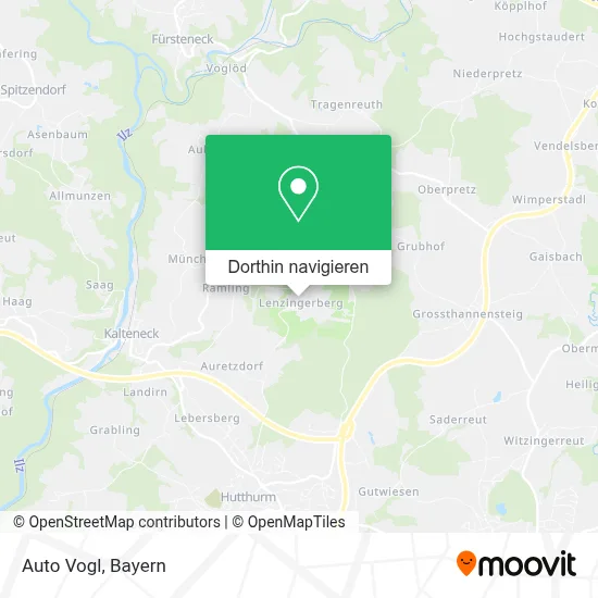 Auto Vogl Karte