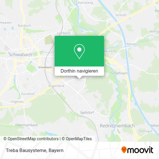 Treba Bausysteme Karte