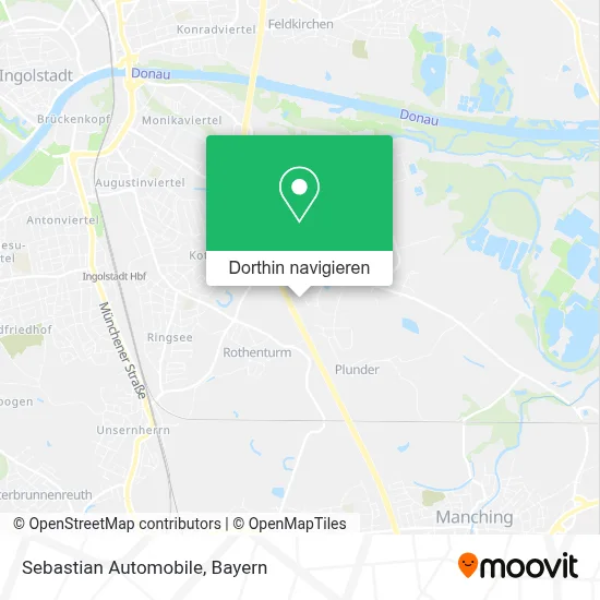 Sebastian Automobile Karte