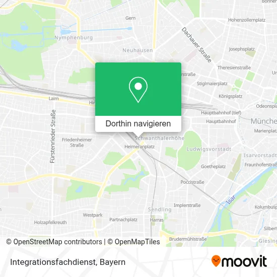 Integrationsfachdienst Karte