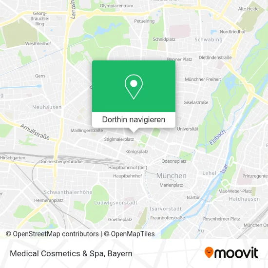 Medical Cosmetics & Spa Karte