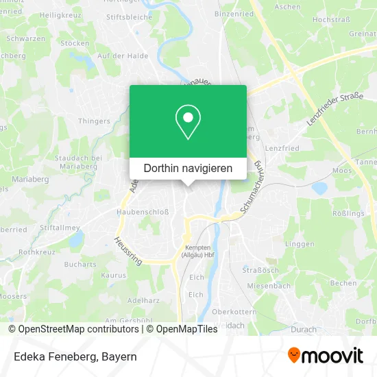 Edeka Feneberg Karte